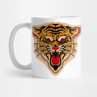 Tiger Traditional Tattoo Mug